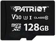 patriot psf128gvx31mcx vx series 128gb micro sdxc v30 u3 class 10