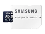 samsung mb my512sa ww pro ultimate 512gb micro sdxc uhs i u3 v30 a2 adapter