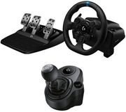 logitech g923 se trueforce sim racing wheel shifter pedals for pc ps4 ps5 991 000531 photo