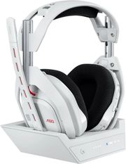 logitech astro a50 g5 lightspeed wireless gaming headset base station with playsync audio white photo