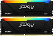 ram kingston kf432c16bb2ak2 16 fury beast rgb 16gb 2x8gb ddr4 3200mt s cl16 dual kit photo