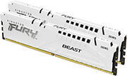 ram kingston kf552c40bwk2 32 fury beast white 32gb 2x16gb ddr5 5200mhz cl40 intel xmp dual kit photo