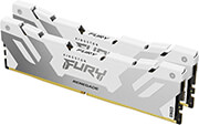 ram kingston kf568c36rwk2 32 fury renegade white 32gb 2x16gb ddr5 6800mhz cl36 xmp dual kit photo