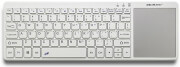 qoltec 50251 wireless touchpad keyboard 24ghz white photo