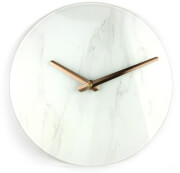 platinet pzmgw wall clock marble glass photo