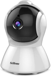 srihome sh025 wireless ip camera 1080p pan tilt night vision photo