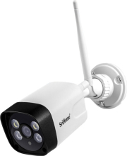 srihome sh035 wireless ip outdoor camera 1296p night vision ip66 led spotlights photo