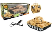 rc tank 1 18 with light 4 channel landcorps beige photo