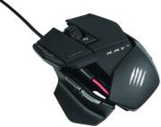 mad catz rat3 gaming mouse for pc and mac matt black photo
