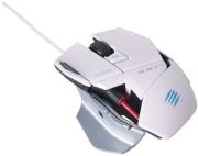mad catz rat3 gaming mouse for pc and mac white photo