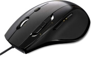 rapoo n6200 wired optical mouse black photo