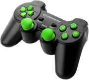 ESPERANZA EGG106G CORSAIR VIBRATION GAMEPAD FOR PC / PS2 / PS3 BLACK/GREEN