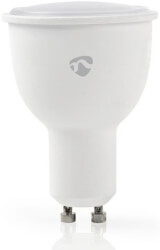 nedis wifilc10wtgu10 wifi smart led bulb full colour and warm white gu10 45w 380lm photo