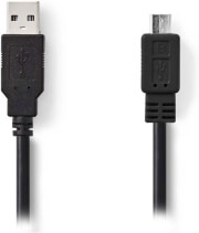 nedis ccgt60500bk10 usb 20 cable a male micro b male 1m black photo