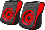 esperanza ep140kr flamenco 20 usb stereo speakers black red photo