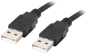 lanberg cable usb a m m 20 18m black photo