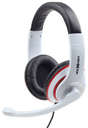 maxxter act mhs 003wr gaming headset with volume control white red photo