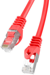 lanberg patchcord cat6 025m red photo