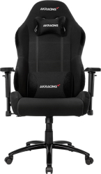 akracing core ex wide gaming chair black photo