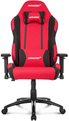akracing core ex wide gaming chair red black photo