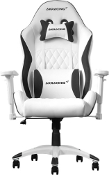 akracing california gaming chair white photo