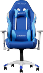 akracing california gaming chair blue photo