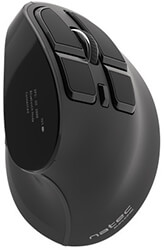 natec nmy 1601 euphonie wireless 2400dpi vertical mouse black photo