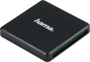 hama 124022 usb 30 multi card reader sd microsd cf black photo