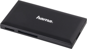 hama 181018 usb 30 multi card reader sd microsd cf ms black photo