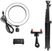 hunter 10 ring light with 160cm tripod