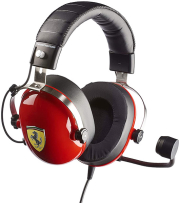 thrustmaster tracing scuderia ferrari edition gaming headset photo