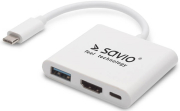 savio ak 48 usb type c  hdmi usb 30 pd adapter usb photo