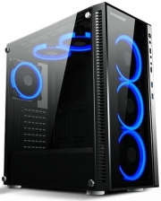 case innovator shadow 2 black with three fans photo