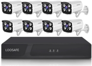 loosafe poe nvr kit h265 8 cameras 5mp photo