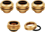 corsair hydro x fitting hard xf straight gold 4 pack 14mm od compression photo