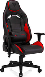 sense7 gaming chair vanguard fabric black red photo