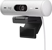 logitech 960 001428 brio 500 full hd 1080p webcam off white photo