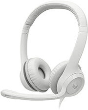 logitech 981 001286 h390 usb headset off white photo