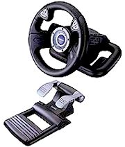 saitek r440 force feedback wheel photo