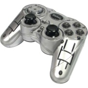 saitek gamepad p580 rumblepad silver photo saitek gamepad p580 rumblepad silver photo