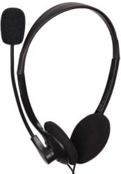 gembird mhs 123 stereo headset with volume control black photo