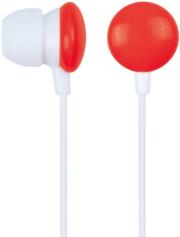 gembird mhp ep 001 r candy in ear earphones red photo
