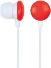 gembird mhp ep 001 r candy in ear earphones red photo