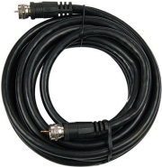cablexpert ccv rg6 15m rg6 coaxial antenna cable with f connectors 15m black photo