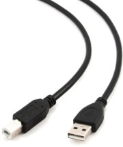 cablexpert ccf usb2 ambm 6 premium quality usb a plug to b plug cable 18m photo