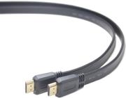 cablexpert cc hdmi4f 1m hdmi male male flat cable 1m black photo