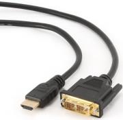 cablexpert cc hdmi dvi 10mc hdmi to dvi 18 1pin single link male male cable gold plated 10m photo