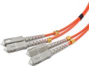 cablexpert cfo scsc om2 2m duplex multimode fibre optic cable 2m bulk photo