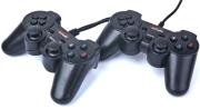 gembird jpd st02 double vibration gamepads black photo