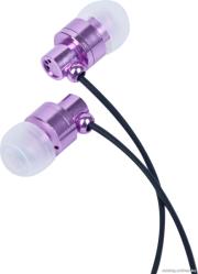 gembird mp3 ep05 mp3 stereo earphones gold plated 35mm jack metal purple photo
